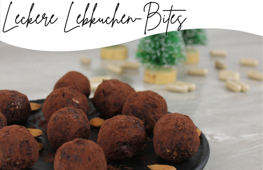 Leckere Lebkuchen-Bites